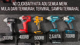 inikan yang kalian mau adu semua merk impact wrench dari yg termurah sampai termahal makita vs apr [upl. by Vincenta611]