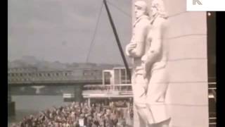 1951 Festival of Britain Colour Home Movie Footage [upl. by Norre626]