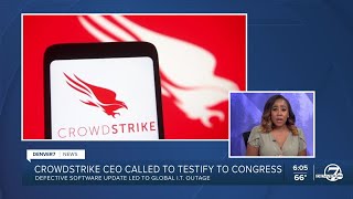 CrowdStrike CEO called to testify to Congress over global tech outage [upl. by Hsotnas]