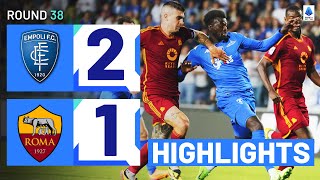 EMPOLIROMA 21  HIGHLIGHTS  Niang seals safety with last kick of the season  Serie A 202324 [upl. by Blossom]