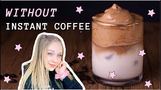 HOW TO MAKE WHIPPED COFFEE WITHOUT INSTANT COFFEE victoria neuman [upl. by Zina584]