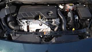 Opel Astra K 2016 16 CDTI B16DTU engine startup running and shutdown [upl. by Kurzawa]