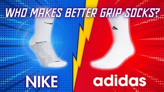 Nike Grip Socks vs Adidas Grip Socks [upl. by Ceevah]