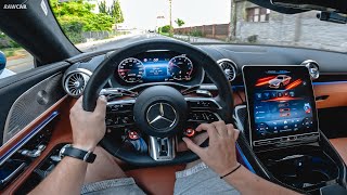 NEW 2024 MercedesAMG GT 63 Coupe  POV Test Drive and Sound [upl. by Caplan608]