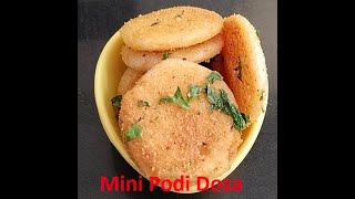 MINI PODI DOSA [upl. by Yup]