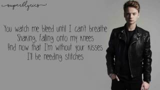 Conor Maynard Cover  Stitches Lyrics [upl. by Gildas]