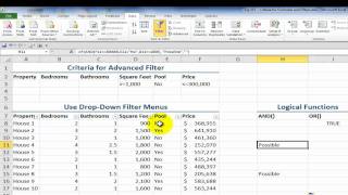 How to Use Criteria in Excel Filters and Functions [upl. by Fogarty973]