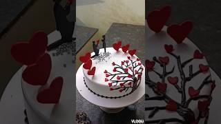 anniversary cake design shortsfeed viral tending [upl. by Nerad]