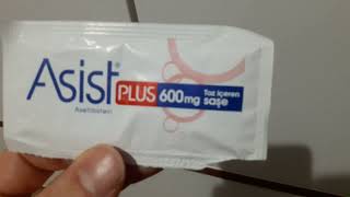 Asist Plus 600mg toz içeren saşe  Asist Plus sachet containing 600 mg powder [upl. by Caldera]