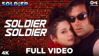 Soldier Soldier Meethi Baatein Bolkar  Bobby Deol Preity Zinta  Kumar Sanu Alka Yagnik  Soldier [upl. by Brentt]