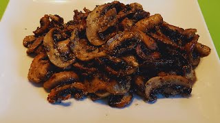 Champiñones en Freidora de Aire 🍄 ¡Receta con Champiñón en Air Fryer [upl. by Sarge873]