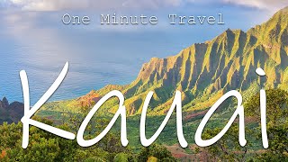 Kauai Island  Hawaii Highlights  Na Pali Coast  Waimea Canyon  Tropical Summer Landscape Drone [upl. by Suzan]