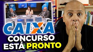 🔥Edital Concurso CAIXA ECCONÔMICA 2024 está PRONTO [upl. by Mcclenaghan]