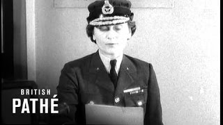 Duchess Of Gloucester Talks About The Waaf 1941 [upl. by Calore440]