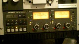 Studer A810 Tape Recorder [upl. by Onitnas753]