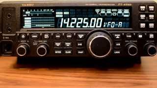 Yaesu FT450D Using DSP [upl. by Eiroj]