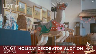 Our BIGGEST amp FINAL auction of the year – Holiday Decorator Auction Dec 12 2020 [upl. by Shipp]