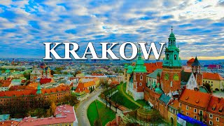 Krakow Poland 4k Drone Footage [upl. by Johnston]