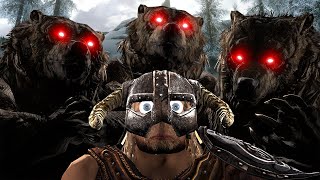 Skyrim but if ANYONE is unhappy then 5 bears spawn [upl. by Charita434]