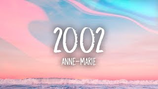 AnneMarie  2002 Lyrics [upl. by Zetroc]