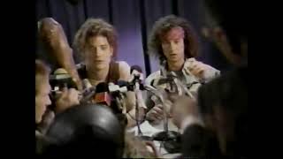 Encino Man  Press Conference  TV Trailer  1992  Brendan Fraser Pauly Shore amp Sean Astin [upl. by Iphigeniah]