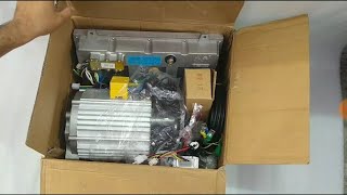 72V 5000W BLDC ELECTRIC CAR CONVERSION KIT [upl. by Oinafipe]