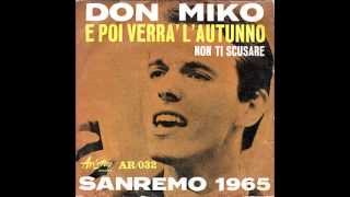 E poi verrà lautunno  Don Miko  Sanremo 1965 [upl. by Goldie]