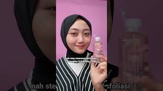 cara pakai Pomeglow Exfoliating Toner [upl. by Araet638]