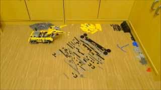 Lego 8043 Technic Raupenbagger motorized excavator speed building timelaps [upl. by Valdes85]