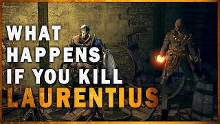 What Happens if you Kill Laurentius of the Great Swamp in Dark Souls Remastered [upl. by Aneej]