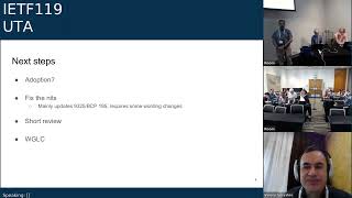 IETF 119 Using TLS in Applications UTA 20240322 0500 [upl. by Aicenev9]
