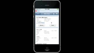 JD Edwards EnterpriseOne Mobile Requisition Self Service Approval Demo [upl. by Salman315]