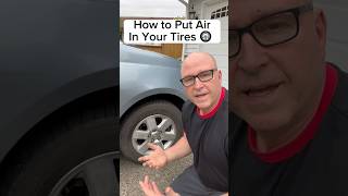 How to Add Air to Your Cars Tires [upl. by Alayne]