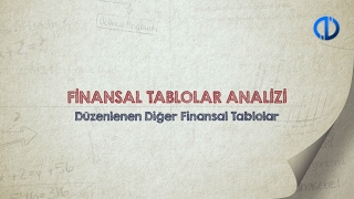 FİNANSAL TABLOLAR ANALİZİ  Ünite 1 Konu Anlatımı 3 [upl. by Bove]