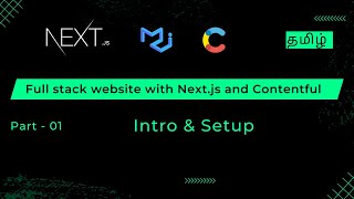 Full stack with Nextjs Material UI and Contentful explained in Tamil Intro and set up [upl. by Acinorev]