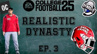 MAJOR UPSETS  Thiccus Wiccus  CFB 25  Coaching Career Ep 3 [upl. by Nwahsed]