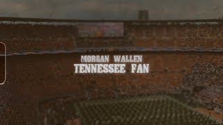 Morgan Wallen  Tennessee Fan Lyric Video [upl. by Enitsugua160]