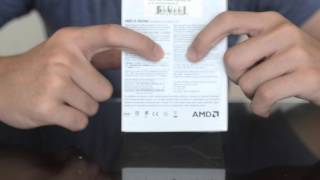 Unboxing AMD A4 6300 [upl. by Serles182]