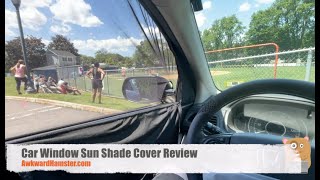 Car Window Sun Shade Cover Review [upl. by Leod]