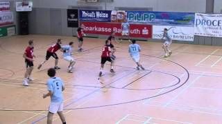 HaSpo Bayreuth  TSV Haunstetten — Handball Bayernliga 15 März 2014 [upl. by Mullen879]