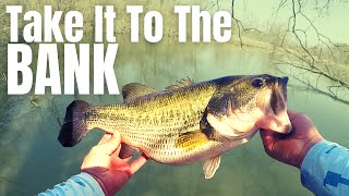 20 Yrs Of BANK FISHING For BASS Simplified In 3 EASY TIPS Catching A Giant Fishing A New Pond [upl. by Vasti]