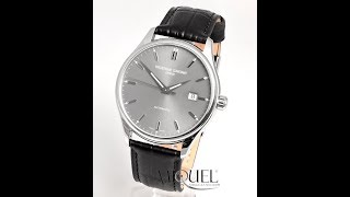 Frederique Constant Classics Index mit EStrap Hybriduhr Ref FC303LGS5B6 FM11718 [upl. by Colan]