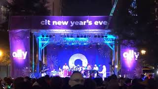 Mo Money band at New Years Eve show in Uptown Charlotte [upl. by Ocer]