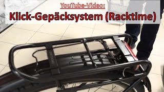 Wie funktioniert das KlickSystem am KTM EBike Gepäckträger Racktime Gepäcksystem [upl. by Kiran]