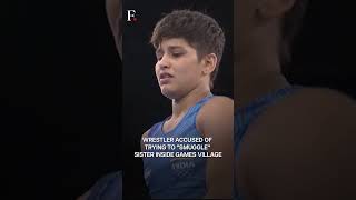 Olympics Wrestler Antim Panghal to be Deported for Trying to quotSmugglequot Sister into Games Village [upl. by Dahl]