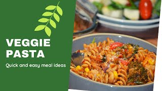 Veggie Pasta in oven  Easy Meal  Delicious Quick Meal [upl. by Eenhpad728]