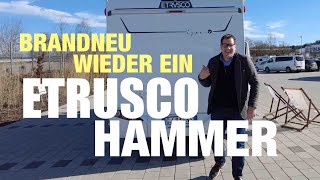 Premiere ETRUSCO Van im Freistaat V68 SR Complete Selection Sensation Wohnmobil auf Renault [upl. by Noiro]