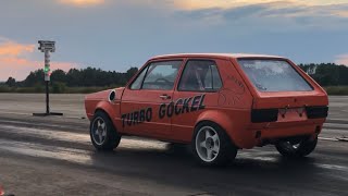 💥Turbo Gockel knackt den VR6 Turbo Allrad Weltrekord💥beim TTT Test amp Tune [upl. by Mutua]