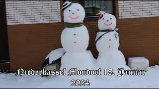 Niederkassel  Mondorf 18 Januar 2024 [upl. by Retxed489]