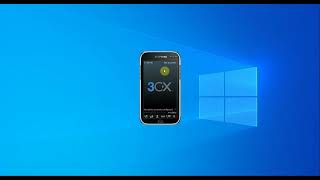 3CX VoIP Phone Softphone for Windows PC Setup Guide [upl. by Nivar]